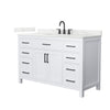 Custom image for White with Matte Black Trim / Giotto Quartz / No Mirror