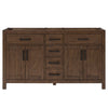 Custom image for Dark Walnut with Matte Black Trim / No Mirror