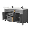 Custom image for Dark Gray with Matte Black Trim / Giotto Quartz / No Mirror
