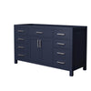 Custom image for Dark Blue with Brushed Nickel Trim / No Mirror