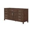 Custom image for Dark Walnut with Brushed Nickel Trim / No Mirror