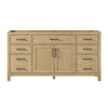 Custom image for Whitewashed Oak with Matte Black Trim / No Mirror