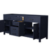 Custom image for Dark Blue with Matte Black Trim / No Mirror