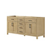 Custom image for Whitewashed Oak with Matte Black Trim / No Mirror