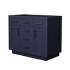 Custom image for Dark Blue with Matte Black Trim / No Mirror