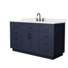 Custom image for Dark Blue with Matte Black Trim / Giotto Quartz / No Mirror