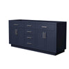 Custom image for Dark Blue with Brushed Nickel Trim / No Mirror