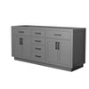 Custom image for Dark Gray with Matte Black Trim / No Mirror