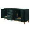 Custom image for Green with Satin Bronze Trim / No Mirror