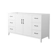 Custom image for White with Matte Black Trim / No Mirror