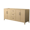 Custom image for White Oak with Matte Black Trim / No Mirror