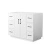 Custom image for White with Matte Black Trim / No Mirror