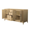 Custom image for White Oak with Matte Black Trim / No Mirror