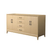 Custom image for White Oak with Matte Black Trim / No Mirror
