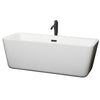 Custom image for White with Matte Black Trim / 68.88