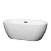 Custom image for White with Matte Black Trim / 59.75