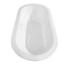 Custom image for White with Shiny White Trim / 59.75