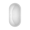 Custom image for White with Shiny White Trim / 59.75