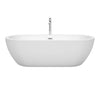 Custom image for White with Polished Chrome Trim / 71.5