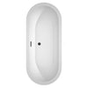 Custom image for White with Matte Black Trim / 71.5
