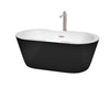Custom image for Black with Brushed Nickel Trim / 59.75