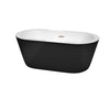 Custom image for Black with Brushed Nickel Trim / 59.75