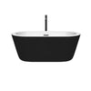 Custom image for Black with Matte Black Trim / 59.75