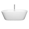 Custom image for White with Polished Chrome Trim / 67