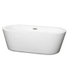 Custom image for White with Brushed Nickel Trim / 67
