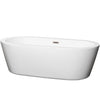 Custom image for White with Brushed Nickel Trim / 71