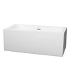 Custom image for White with Polished Chrome Trim / 59.5