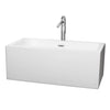 Custom image for White with Polished Chrome Trim / 59.5