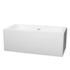 Custom image for White with Shiny White Trim / 59.5