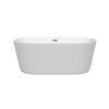 Custom image for White with Brushed Nickel Trim / 60