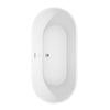 Custom image for White with Polished Chrome Trim / 67