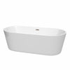Custom image for White with Brushed Nickel Trim / 71