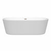 Custom image for White with Brushed Nickel Trim / 71