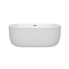 Custom image for White with Brushed Nickel Trim / 60