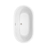Custom image for White with Brushed Nickel Trim / 60