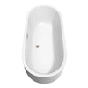 Custom image for White with Brushed Nickel Trim / 71