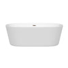 Custom image for White with Brushed Nickel Trim / 67