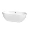 Custom image for White with Brushed Nickel Trim / 67