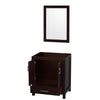Custom image for Espresso with Brushed Chrome Trim / 24