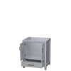 Custom image for Gray with Brushed Chrome Trim / No Mirror