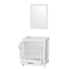 Custom image for White with Brushed Chrome Trim / 24