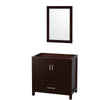 Custom image for Espresso with Brushed Chrome Trim / 24