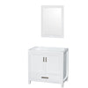 Custom image for White with Brushed Chrome Trim / 24