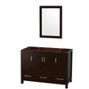 Custom image for Espresso with Brushed Chrome Trim / 24