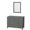 Custom image for Dark Gray with Brushed Chrome Trim / 24