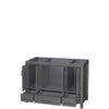 Custom image for Dark Gray with Brushed Chrome Trim / No Mirror
